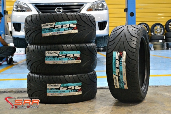 FEDERAL RS-R 235/45ZR17 เส้นละ 3,000 บาทปี14
