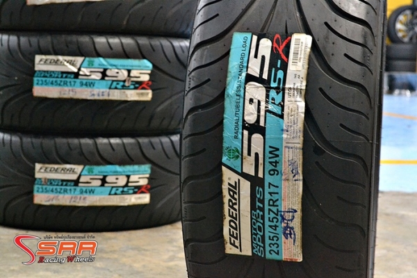 FEDERAL RS-R 235/45ZR17 เส้นละ 3,000 บาทปี14 FEDERAL RS-R 235/45ZR17 เส้นละ 3,000 บาทปี14