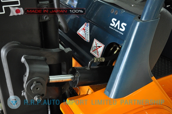 ขายรถโฟล์คลิฟท์มือสอง TOYOTA รุ่น 7FD30-18509 นำเข้าจากประเทศญี่ปุ่น 100\% ไม่เคยใช้งานในไทย