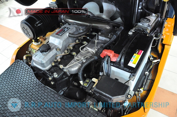 ขายรถโฟล์คลิฟท์มือสอง TOYOTA รุ่น 7FD30-18509 นำเข้าจากประเทศญี่ปุ่น 100\% ไม่เคยใช้งานในไทย