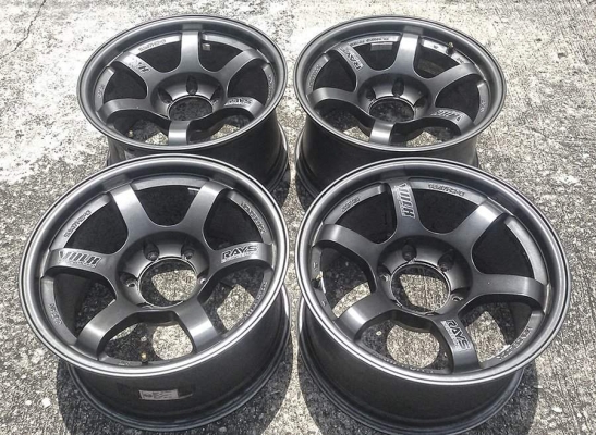 ล้อ TE37 17x9 off-0 6 รู