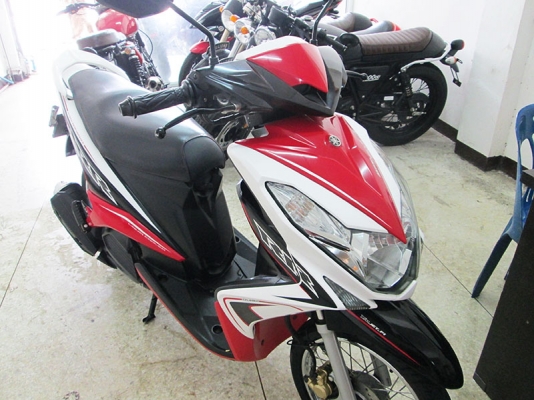 สด-ผ่อน ขาย Yamaha Mio 125I ตัวล่าสุด ไมล์แท้ 4344 กม รถหัวฉีดประหยัดน้ำมัน