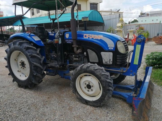 แทรกเตอร์แชมป์ YTO 454 4 WD..สวยเดิมไร้เครื่องสำอาง..ดันดินหน้า ผานหลัง