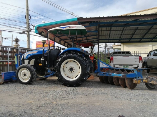 แทรกเตอร์แชมป์ YTO 454 4 WD..สวยเดิมไร้เครื่องสำอาง..ดันดินหน้า ผานหลัง