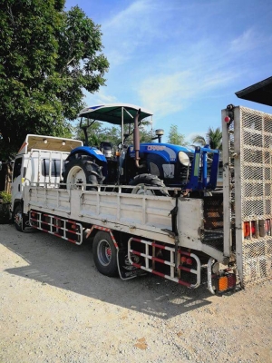 แทรกเตอร์แชมป์ YTO 454 4 WD..สวยเดิมไร้เครื่องสำอาง..ดันดินหน้า ผานหลัง