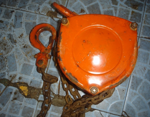 ขายรอกโซ่ตราช้าง  K-75 ขนาด2ตัน  รุ่นงานหนัก made in japan