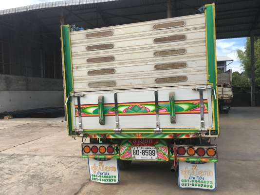 ขายรถบรรทุก6ล้อดั๊มเกษตรHINOเมก้าชีรี่500เครื่อง175