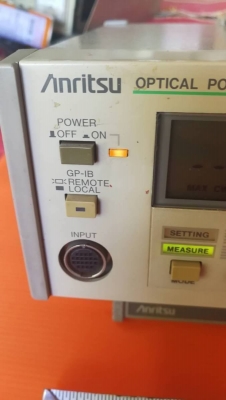 600 บ. ส่งฟรี083-2000058 LINE ID: line832923 OPTICAL POWER METER ยี่ห้อ Anritsu เป็นเครื่องวัดค่าแสงชนิดตั้งโต็ะแบบอุตสาหกรรม เลือกปรับค่าต่างๆได้มาก ใช้ไฟได้ตั้งแต่ 100 - 240V. 600 บ. ส่งฟรี083-2000058 LINE ID: line832923 OPTICAL POWER METER ยี่ห้อ Anritsu เป็นเครื่องวัดค่าแสงชนิดตั้งโต็ะแบบอุตสาหกรรม เลือกปรับค่าต่างๆได้มาก ใช้ไฟได้ตั้งแต่ 100 - 240V.