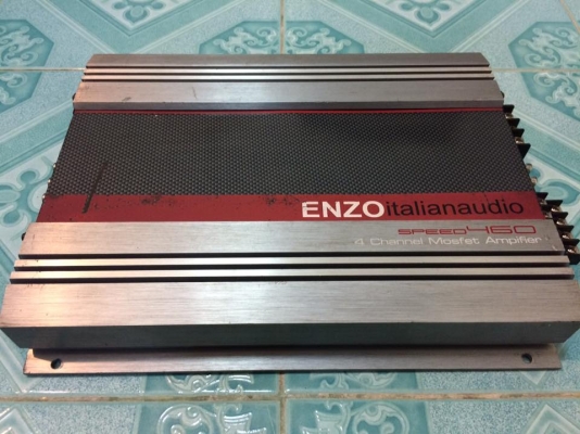 แอมป์คลาสเอบี4ch ENZO มือสองสภาพสวยเดิมๆใช้งานปกติ เสียงดีมากๆ ขับกลางแหลม4-6ดอกได้ ขาย 1350 บาท สนใจ0892425454 อยู่สระบุรี