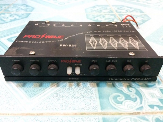 ปรี Prowave(ซับอิสระ)ขาย 450 บาท ทุกชิ้นใช้งานปกติ สนใจ0892425454 อยู่สระบุรี