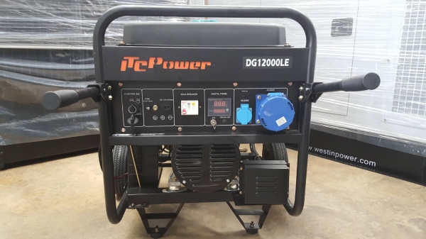 เครื่องปั่นไฟดีเซล 9KVA/9KW 1เฟส รับประกันสินค้า 1ปี มีสินค้าพร้อมส่ง