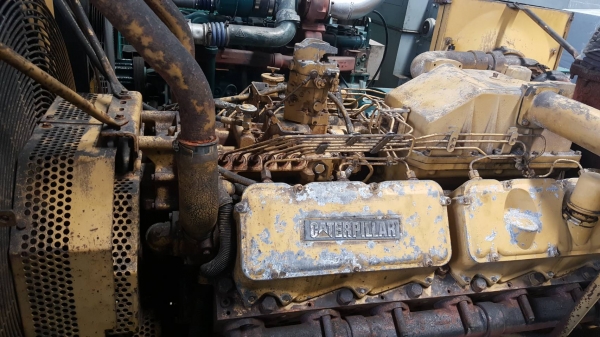 เครื่องปั่นไฟ มือสอง CATERPILLAR E3412 500KVA เครื่องปั่นไฟ มือสอง CATERPILLAR E3412 500KVA