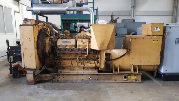เครื่องปั่นไฟ มือสอง CATERPILLAR E3412  500KVA