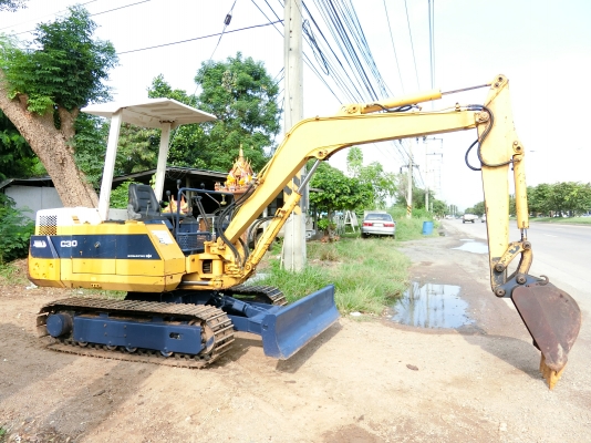 KOMATSU 30-6 ขนาดPC-30 <มีVDOชม>รถเก่านอกมีเอกสารอินวอย☎️ติดต่อ 085-5632278 <ราคาต่อรองได้>