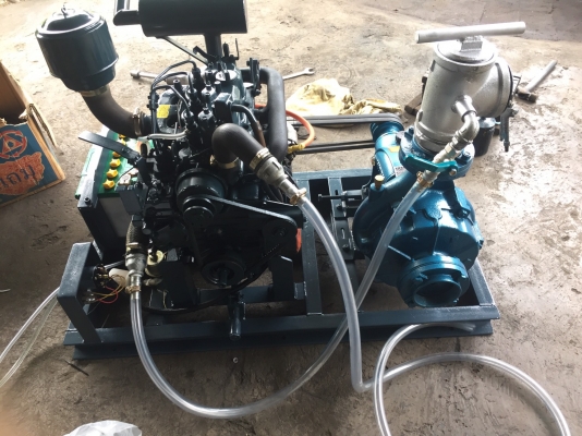 ขายเครื่องสูบน้ำแรงดันสูงเพื่อการเกษตร ขนาด 3"x3" พร้อมเครื่องคูโบต้า 3สูบ ดีเซล เก่าญี่ปุ่น พร้อมใช้งาน