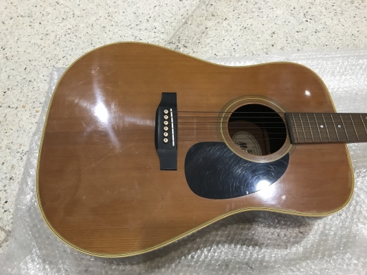 กีต้ารโปร่ง MORRIS W20 เก่าญี่ปุ่นเเท้สภาพตามรูป