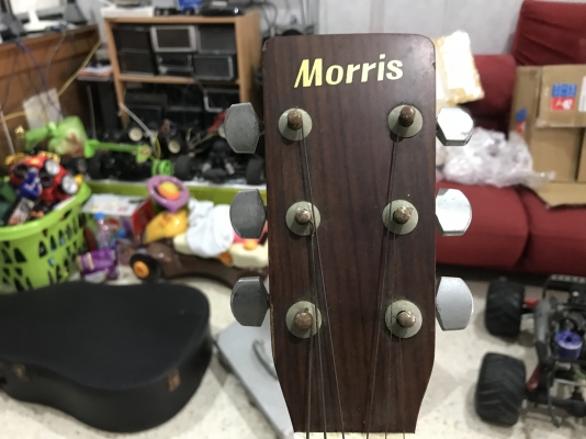 กีต้ารโปร่ง MORRIS W20 เก่าญี่ปุ่นเเท้สภาพตามรูป