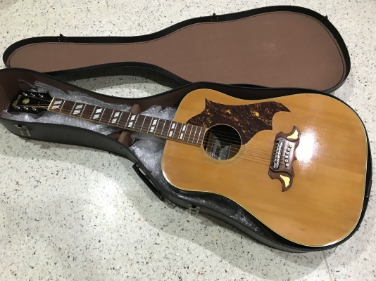 กีต้ารโปร่ง TOMSON TGF351 เก่าญี่ปุ่นเเท้สภาพสวยพร้อมเคส