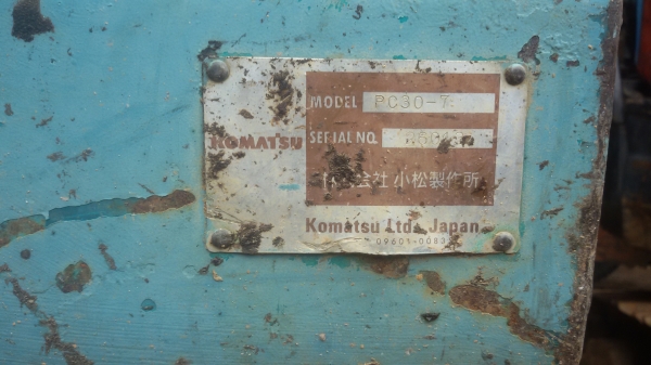 ขายรถแม็คโครKomatsu Pc30-7 สนใจโทร 081-9497804