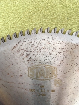 ใบเลื่อย HSSฟันคาร์ไบด์ ยี่ห้อStark  10-12"