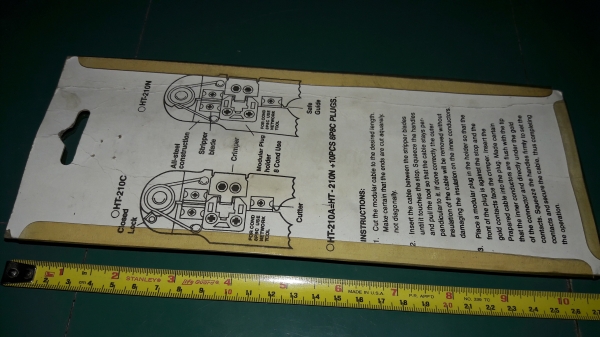 ขายคีมย้ำเข้าหัวสาย Made in Russia.ใหม่เก่าเก็บ