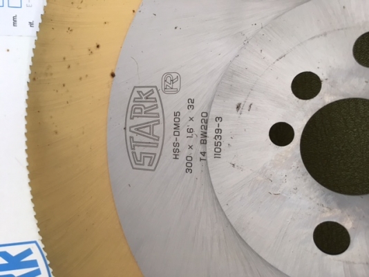 ใบเลื่อยHSS.ฟันถี่ รอบต่ำ..Stark จาก Italy ใบเลื่อยHSS.ฟันถี่ รอบต่ำ..Stark จาก Italy