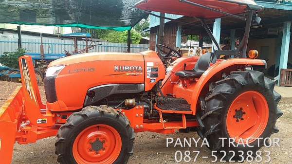 ปัญญาแทรคเตอร์ จัดให้.คูโบต้าL4708 สภาพสวย พร้อมลุยงาน พร้อมอุปกรณ์ใบมีดคานล่างและผาน6&times;24 อำเภอลาดยาวจังหวัดนครสวรรค์
