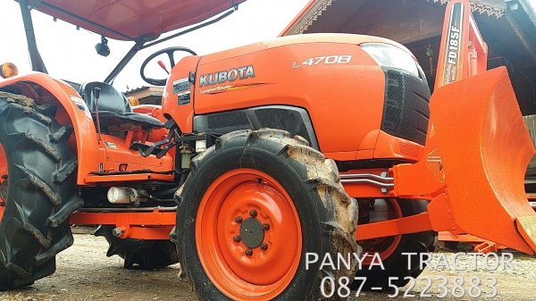 ปัญญาแทรคเตอร์ จัดให้.คูโบต้าL4708 สภาพสวย พร้อมลุยงาน พร้อมอุปกรณ์ใบมีดคานล่างและผาน6&times;24 อำเภอลาดยาวจังหวัดนครสวรรค์