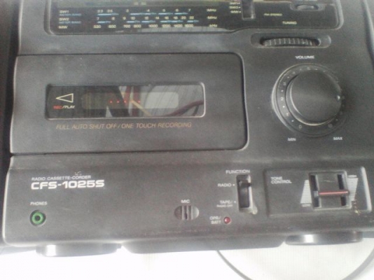 ขายวิทยุ Sony รุ่น CFS-1025S