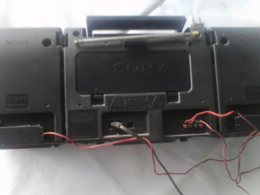 ขายวิทยุ Sony รุ่น CFS-1055S