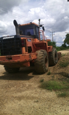 ขายด่วนรถตักล้อยาง Doosan