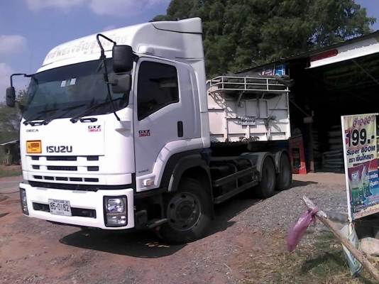 ขายรถบรรทุก 10 ล้อหัวลาก ISUZU DECA 360 แรงม้ารถปลายปี 2556 ขายรถบรรทุก 10 ล้อหัวลาก ISUZU DECA 360 แรงม้ารถปลายปี 2556