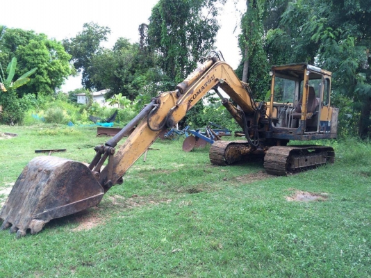 ขายแบคโฮ พร้อมใช้ KOMATSU PC60U-1 เครื่องดี ปั๊มดีเอวแน่น ขายแบคโฮ พร้อมใช้ KOMATSU PC60U-1 เครื่องดี ปั๊มดีเอวแน่น