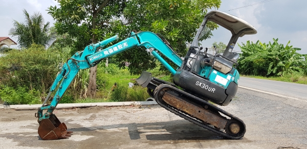 ขายด่วนรถแบคโฮKOBELCO-SK30URรุ่นยอดนิยมสวยๆคอลโทลสั่นน้ำมันปั่มนิ้วเครื่อง3D84เครื่องดีปั่มแรงรถนอกเพิ่งนำเข้ามาใหม่ยังไม่เคยใช้งานในเมืองไทยเลย