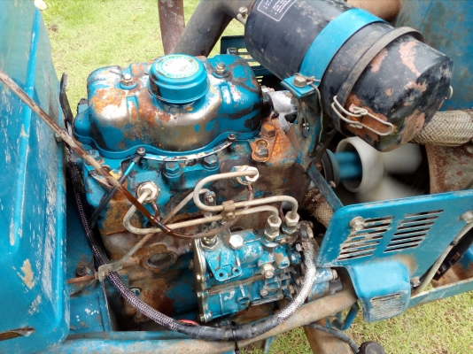 Hinomoto 16 แรง เพลาเดียว เก่านอก