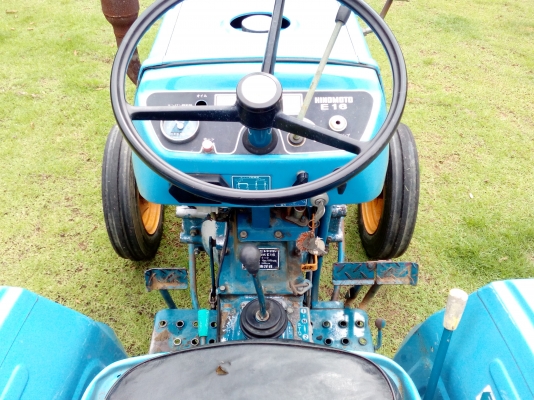 Hinomoto 16 แรง เพลาเดียว เก่านอก