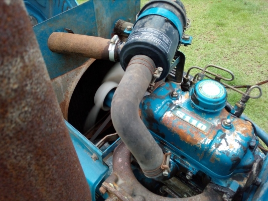 Hinomoto 16 แรง เพลาเดียว เก่านอก