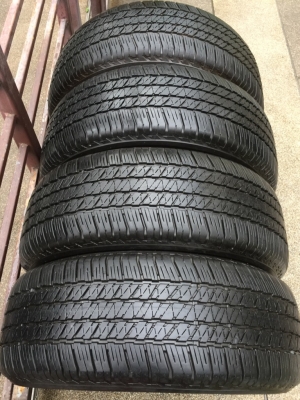 ยาง Bridgestone 265 60 18 ปี16 ดอกเต็มๆ ไม่มีปะ ใช้ยาว ราคาไม่แพง ยาง Bridgestone 265 60 18 ปี16 ดอกเต็มๆ ไม่มีปะ ใช้ยาว ราคาไม่แพง