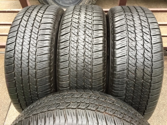 ยาง Bridgestone 265 60 18 ปี16 ดอกเต็มๆ ไม่มีปะ ใช้ยาว ราคาไม่แพง ยาง Bridgestone 265 60 18 ปี16 ดอกเต็มๆ ไม่มีปะ ใช้ยาว ราคาไม่แพง