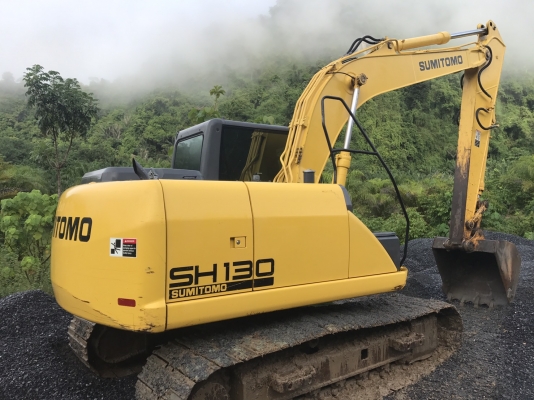 ขายรถแบคโฮ SUMITOMO SH130-5 เอกสารเล่ม ไมล์ 5200 ชม.ราคา 1850000 ขายรถแบคโฮ SUMITOMO SH130-5 เอกสารเล่ม ไมล์ 5200 ชม.ราคา 1850000