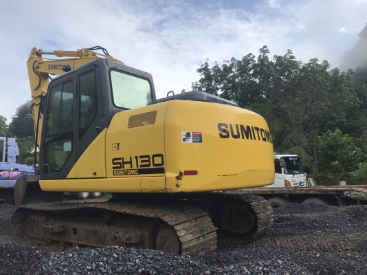 ขายรถแบคโฮ SUMITOMO SH130-5 เอกสารเล่ม ไมล์ 5200 ชม.ราคา 1850000