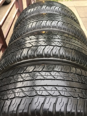 ยาง Dunlop 265 65 17 ปลายปี16 ดอกเต็ม ไม่มีปะ ใช้ยาว ราคาไม่แพง ยาง Dunlop 265 65 17 ปลายปี16 ดอกเต็ม ไม่มีปะ ใช้ยาว ราคาไม่แพง