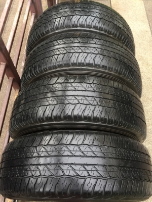 ยาง Dunlop 265 65 17 ปลายปี16 ดอกเต็ม ไม่มีปะ ใช้ยาว ราคาไม่แพง ยาง Dunlop 265 65 17 ปลายปี16 ดอกเต็ม ไม่มีปะ ใช้ยาว ราคาไม่แพง