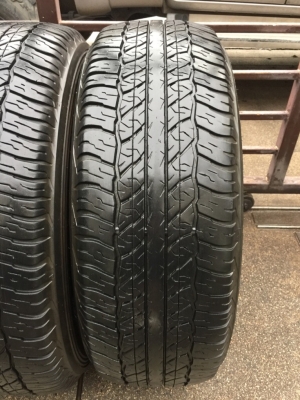 ยาง Dunlop 265 65 17 ปลายปี16 ดอกเต็ม ไม่มีปะ ใช้ยาว ราคาไม่แพง ยาง Dunlop 265 65 17 ปลายปี16 ดอกเต็ม ไม่มีปะ ใช้ยาว ราคาไม่แพง