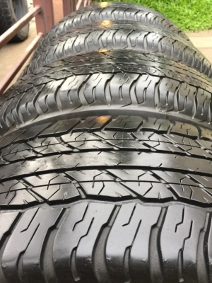 ยาง Dunlop 265 65 17 ปลายปี16 ดอกเต็ม ไม่มีปะ ใช้ยาว ราคาไม่แพง ยาง Dunlop 265 65 17 ปลายปี16 ดอกเต็ม ไม่มีปะ ใช้ยาว ราคาไม่แพง