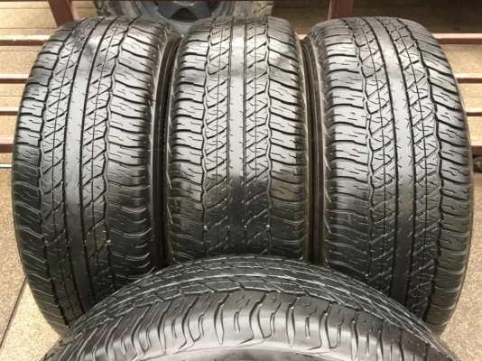 ยาง Dunlop 265 65 17 ปลายปี16 ดอกเต็ม ไม่มีปะ ใช้ยาว ราคาไม่แพง ยาง Dunlop 265 65 17 ปลายปี16 ดอกเต็ม ไม่มีปะ ใช้ยาว ราคาไม่แพง