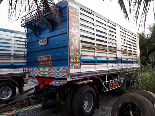 ลูกพ่วงดั้มพ์ 3 เพลาแท้ อู่ซีทีทรัคยาว 6.80 เมตร ปี 53 ยางดี คัทซีสวย เพลาสามมิตร พร้อมใช้งาน ทะเบียนพร้อม