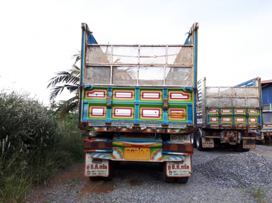 ลูกพ่วงดั้มพ์ 3 เพลาแท้ อู่ซีทีทรัคยาว 6.80 เมตร ปี 53 ยางดี คัทซีสวย เพลาสามมิตร พร้อมใช้งาน ทะเบียนพร้อม