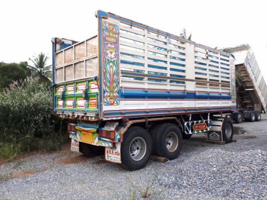 ลูกพ่วงดั้มพ์ 3 เพลาแท้ อู่ซีทีทรัคยาว 6.80 เมตร ปี 53 ยางดี คัทซีสวย เพลาสามมิตร พร้อมใช้งาน ทะเบียนพร้อม