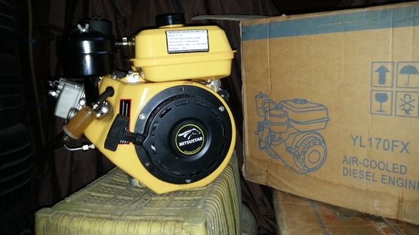 ขายเครื่องยนต์ดีเซล 4.5แรง 2ตัว 9,500 สภาพใหม่